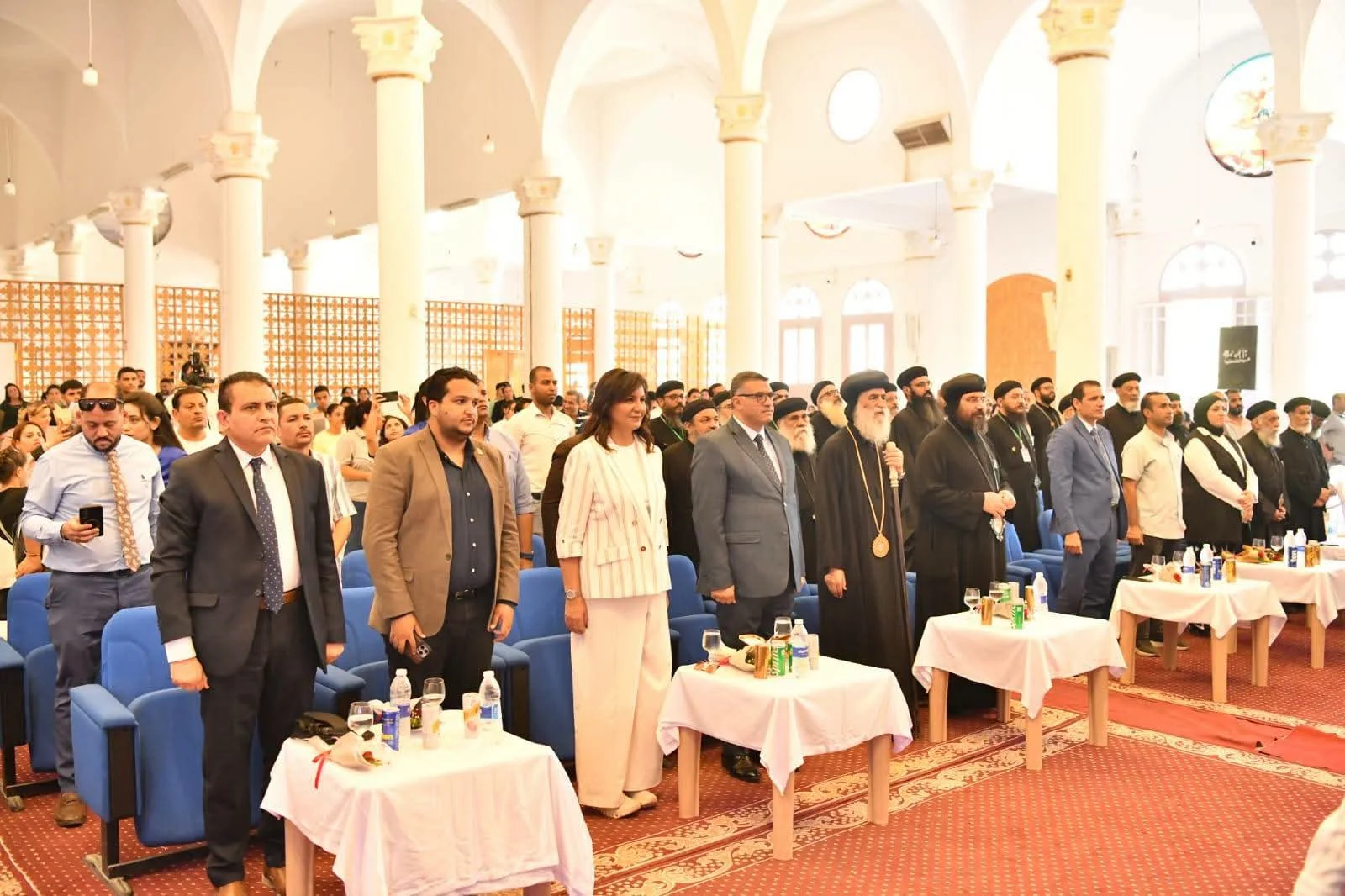 محافظ قنا والسفيرة نبيلة مكرم يشهدان ختام مهرجان الكرازة المرقسية 2026