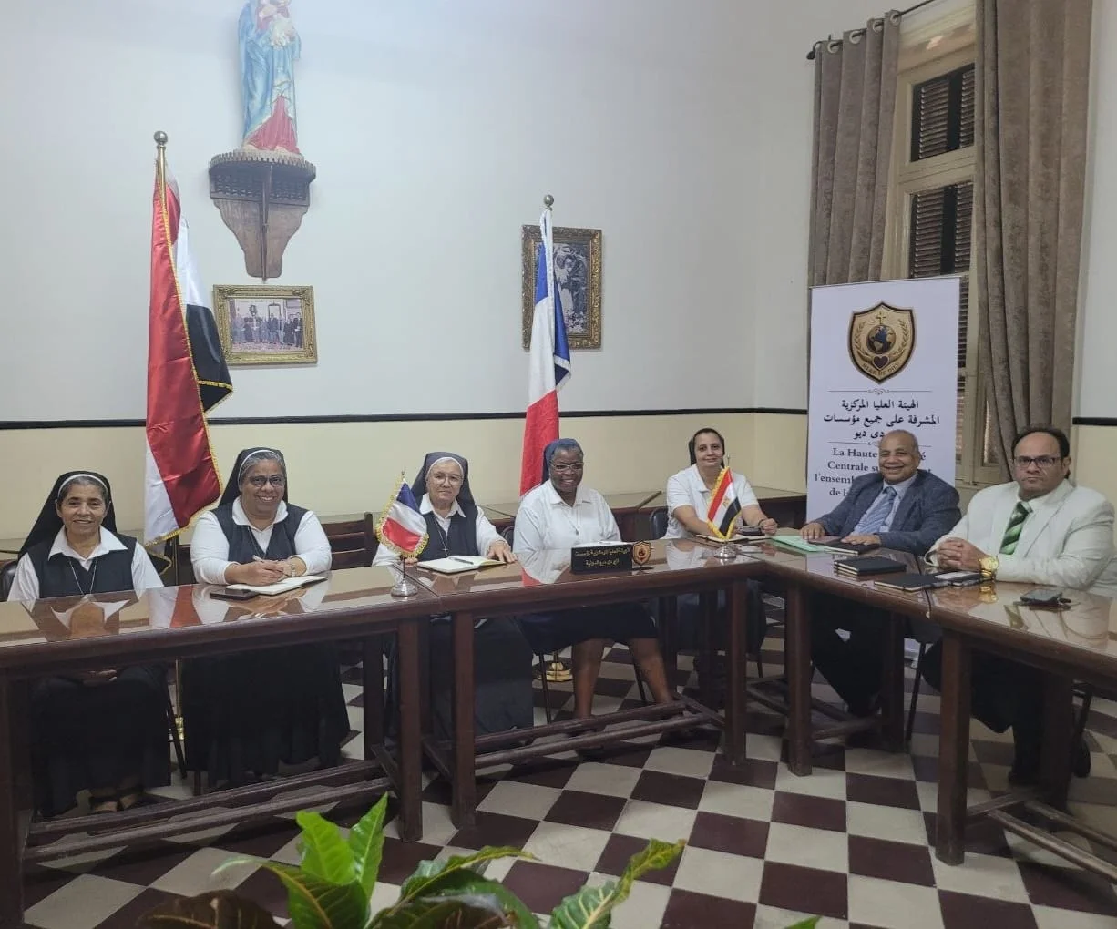 اجتماع الهيئة العليا المركزية لراهبات المير دي ديو.. «الاتحاد والشفافية والحوار» أسس الإدارة الناجحة